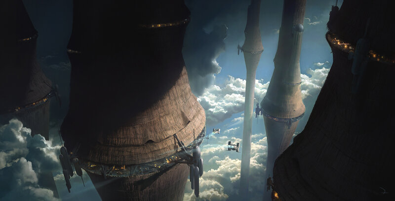 Flying Ships Between Towers