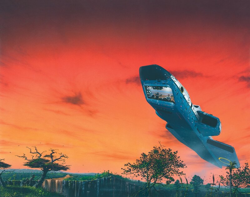 Flying Spacecraft — Red