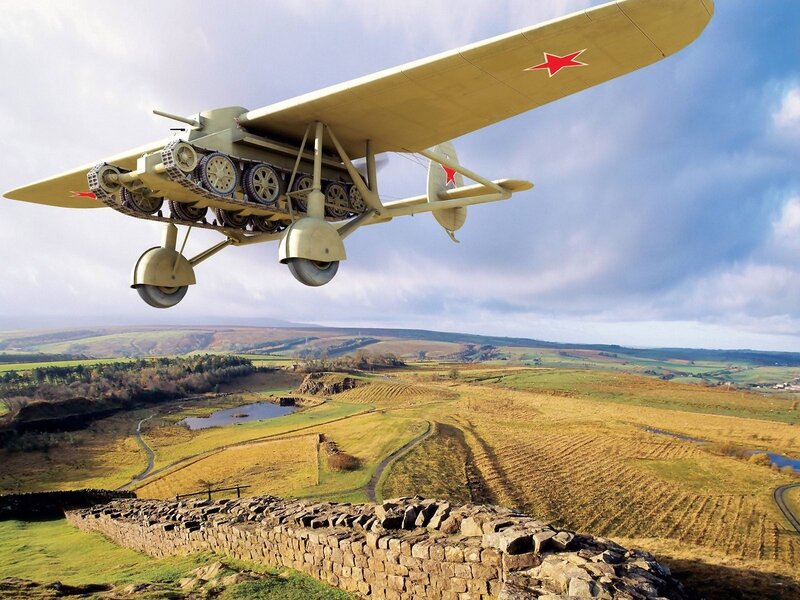 Flying tank aircraft