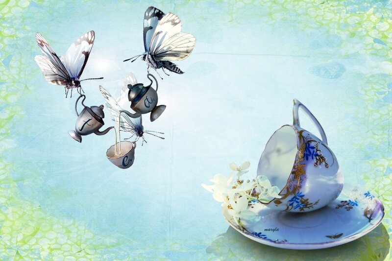 Flying Teacups and Butterflies