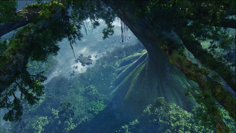 Flying Vehicles in Jungle