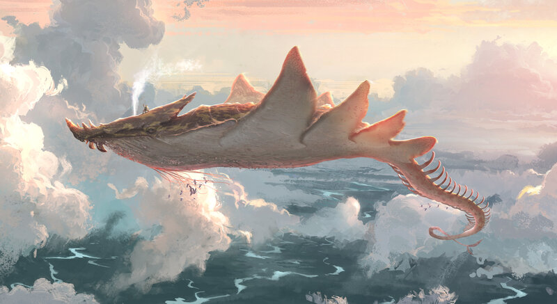 Flying Whale-like Creature