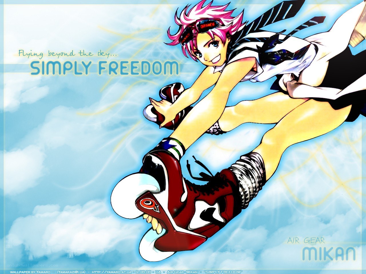 Flying with freedom