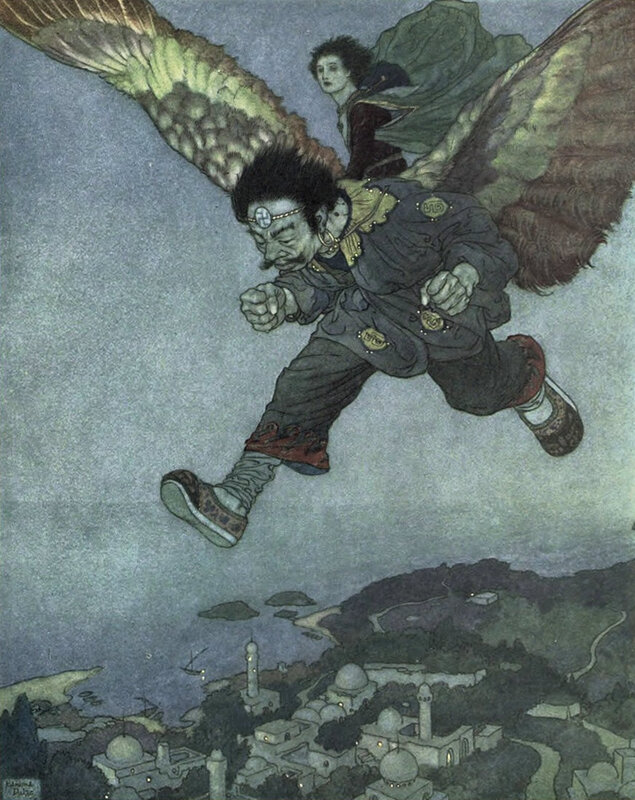 Flying with wings