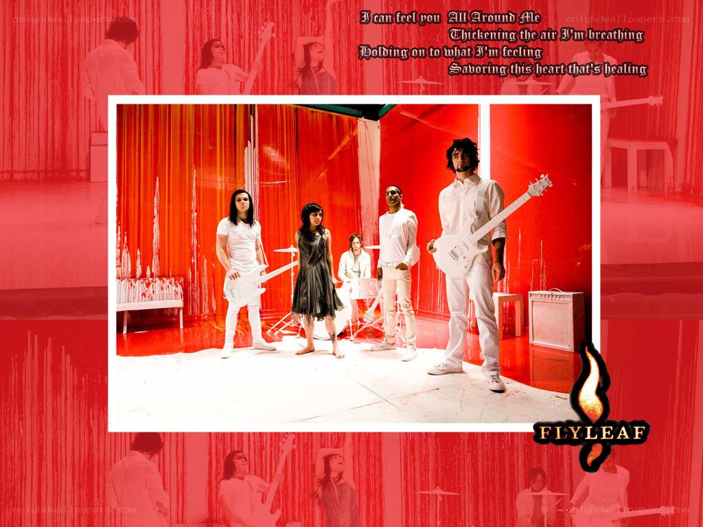 Flyleaf band photo