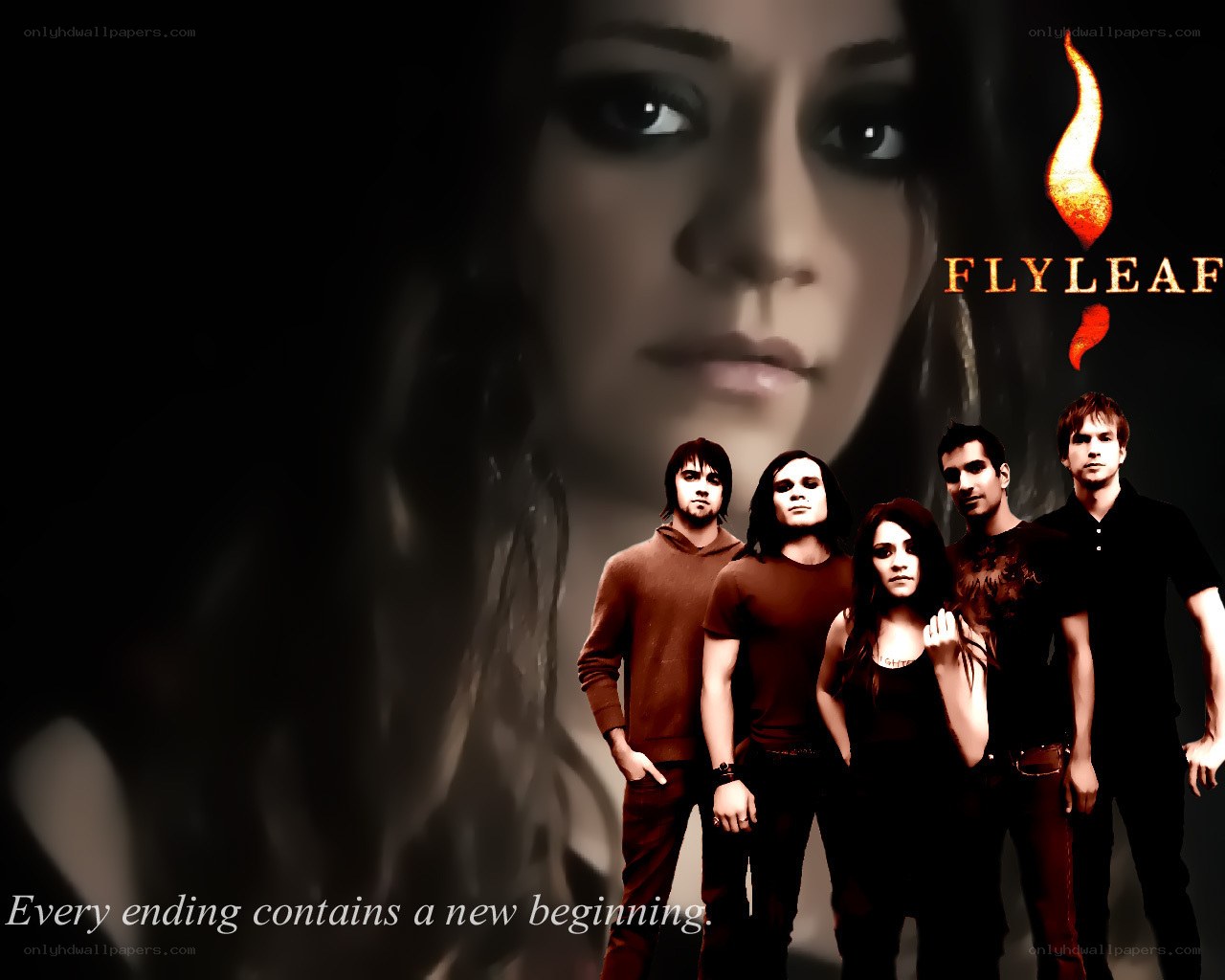 Flyleaf band promotional image
