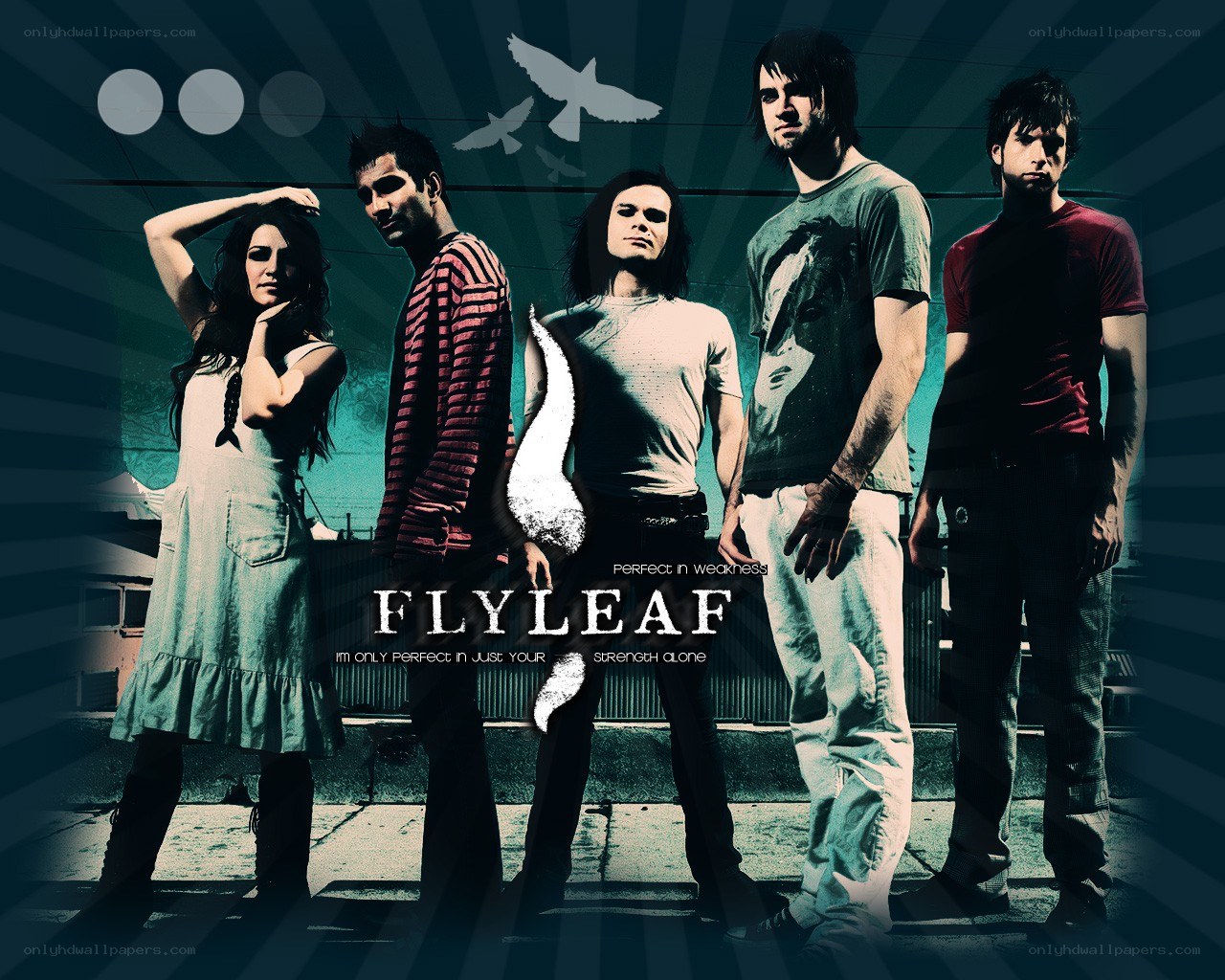 Flyleaf band promotional image