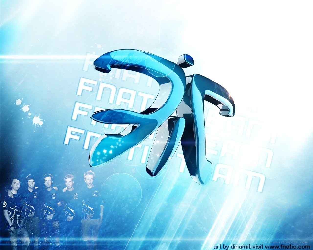 Fnatic team logo wallpaper