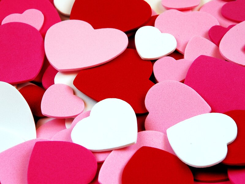 Foam Heart Shapes