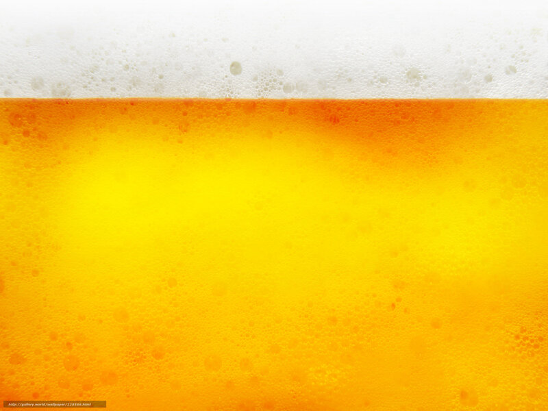 Foamy Beer in Glass — Yellow, Refreshing