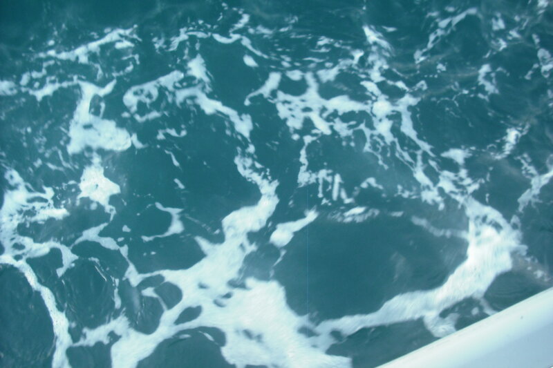 Foamy Ocean Water — Blue