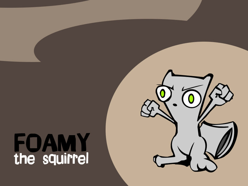 Foamy the Squirrel