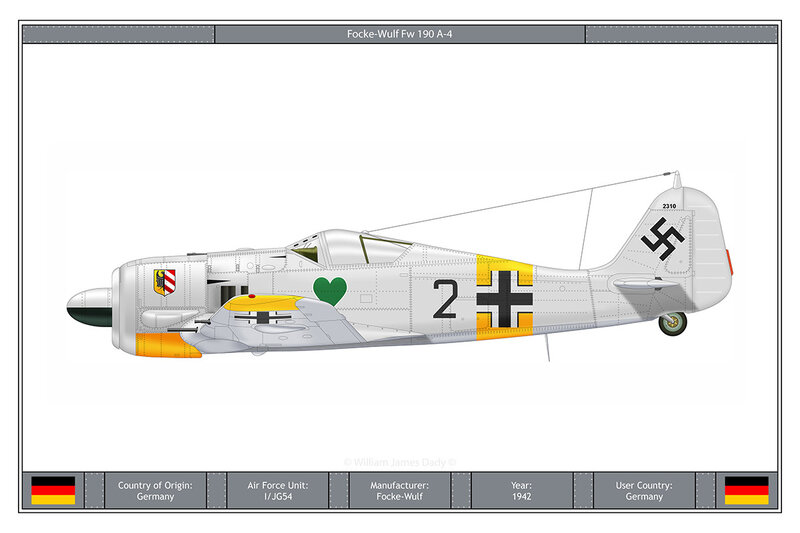 Focke-Wulf Fw 190 A-4 aircraft