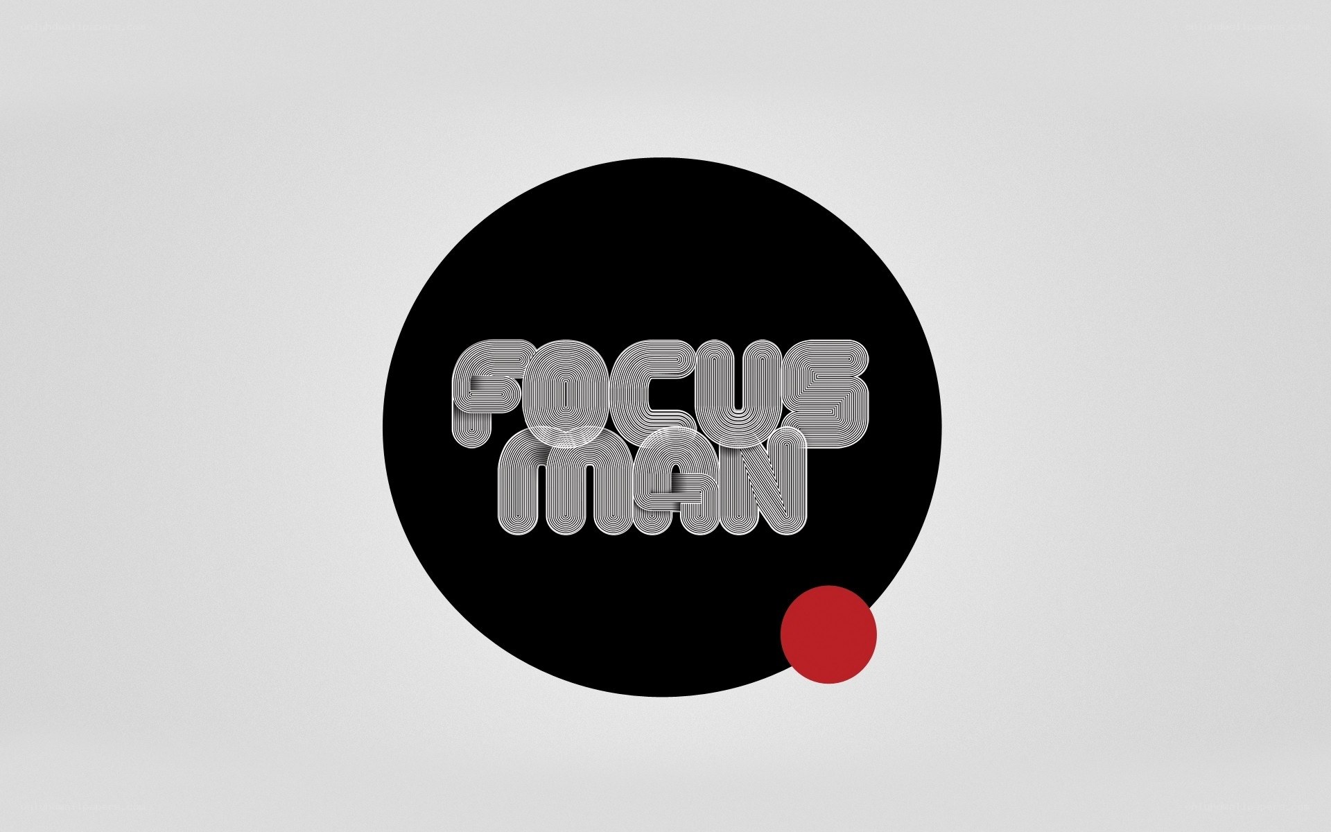 Focus Man logo design