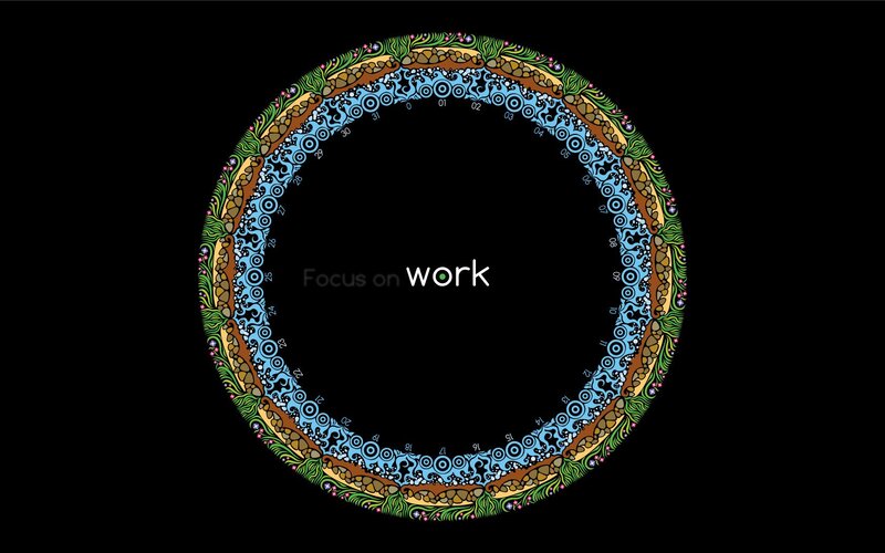 Focus on work circle
