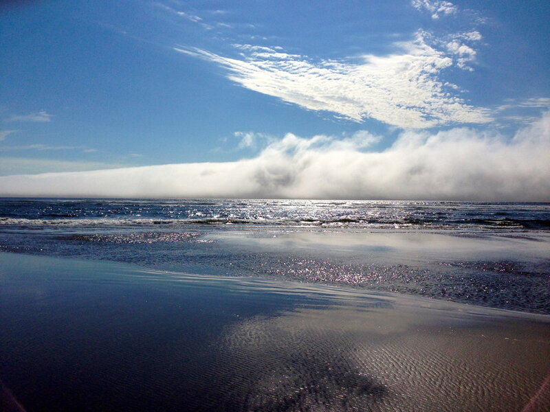Fog over Ocean Beach