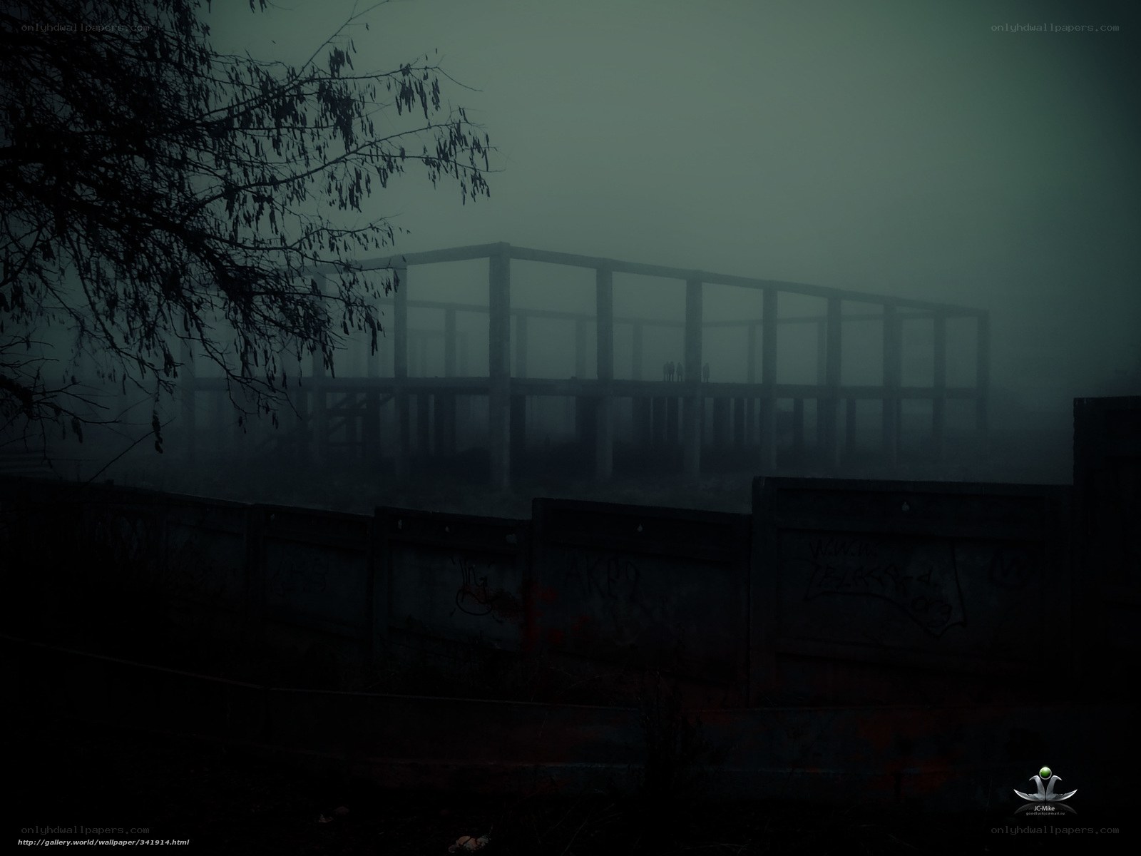 Foggy Abandoned Structure