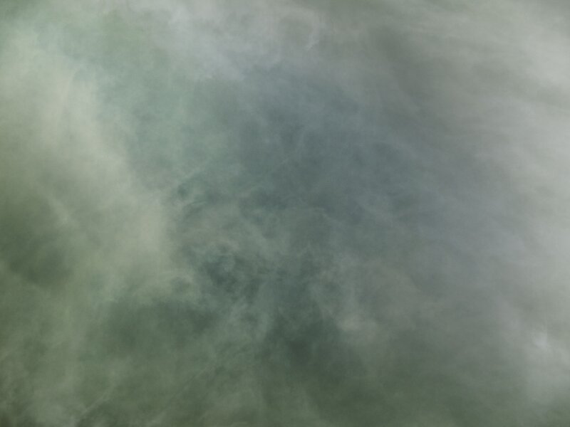 foggy green mist
