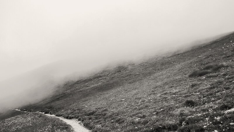 Foggy Mountain Slope