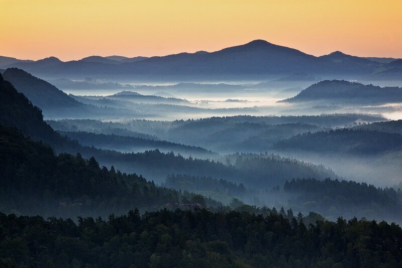 Foggy Mountain Valleys