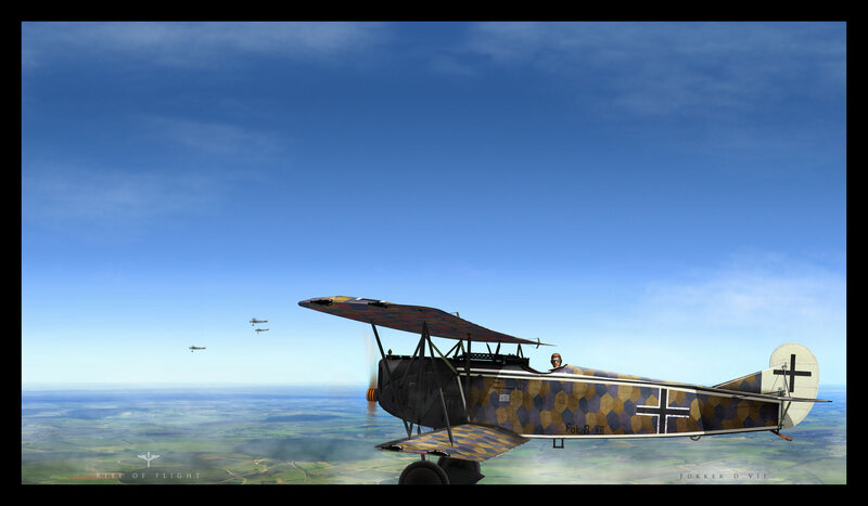 Fokker D.VII Biplane