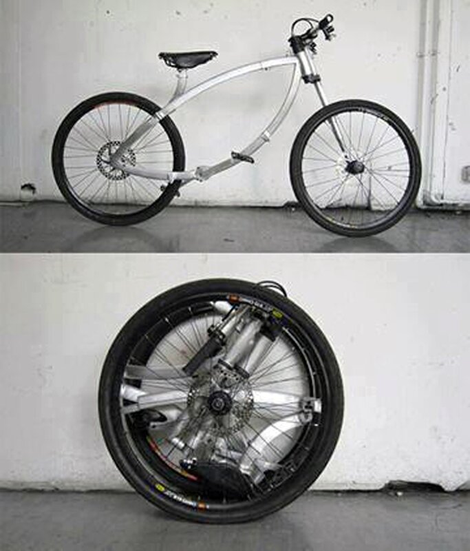 folding bicycle design