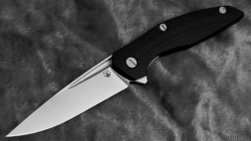 Folding Knife on Fabric