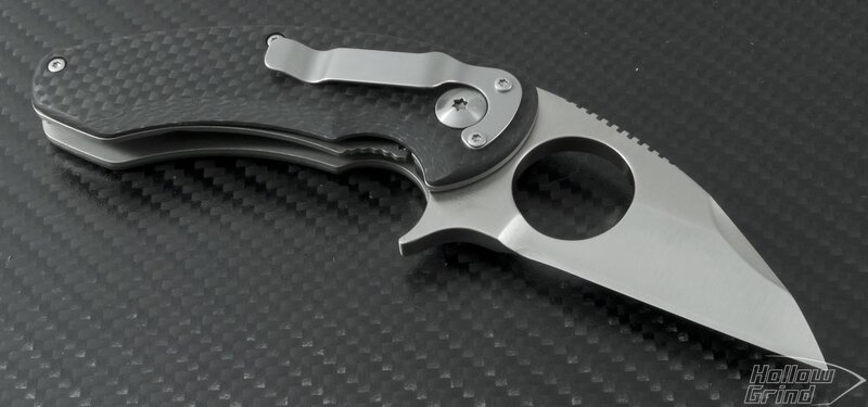 Folding Knife on Surface — Black, Neutral