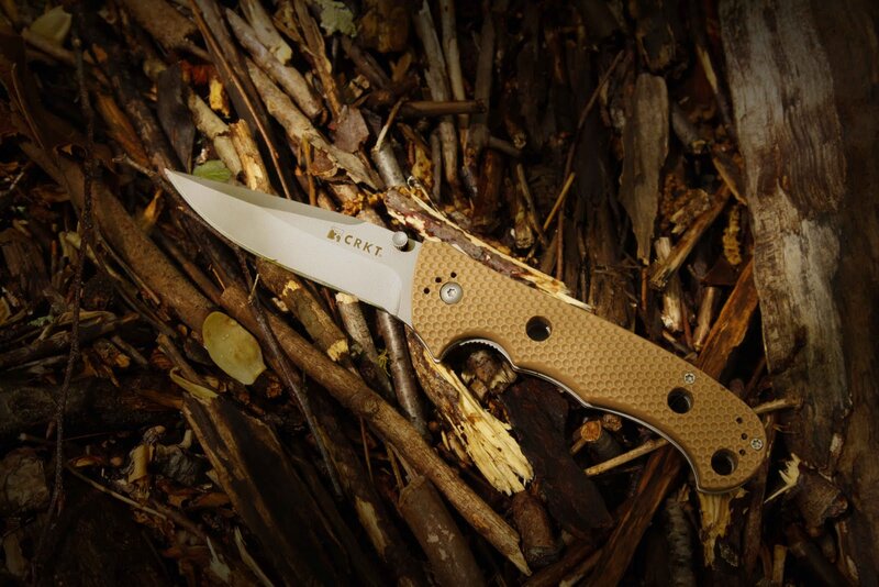 Folding Knife on Twigs