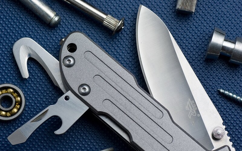 folding knife with tools
