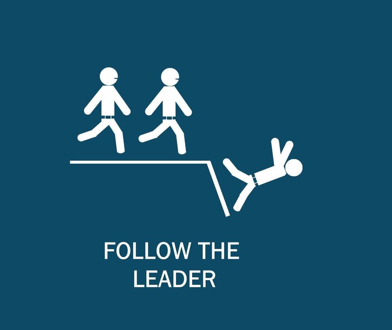 follow the leader warning