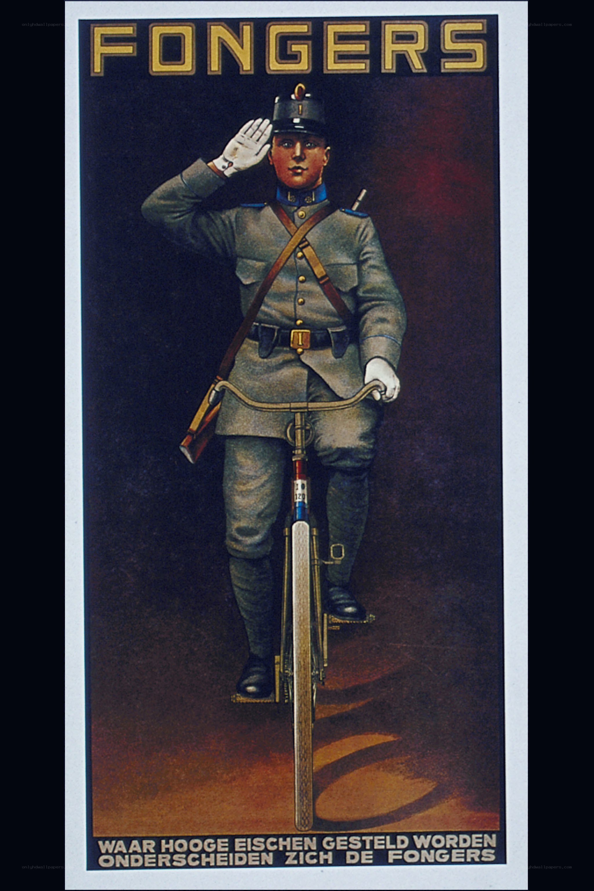 Fongers bicycle advertisement