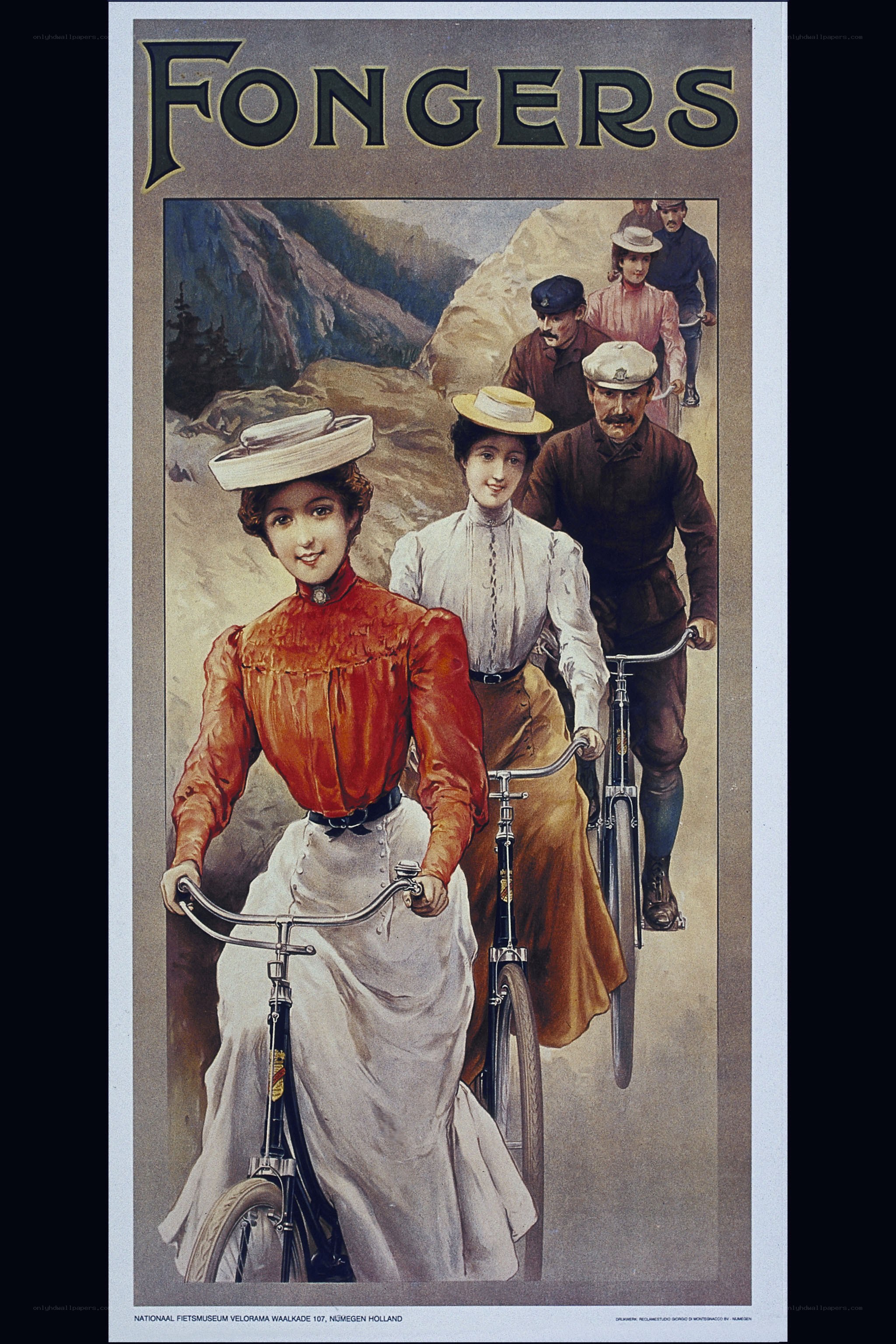 Fongers bicycle advertisement