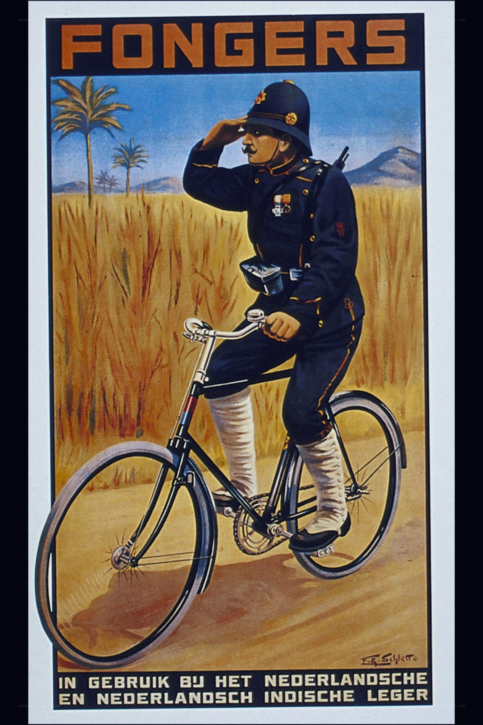 Fongers bicycle advertisement