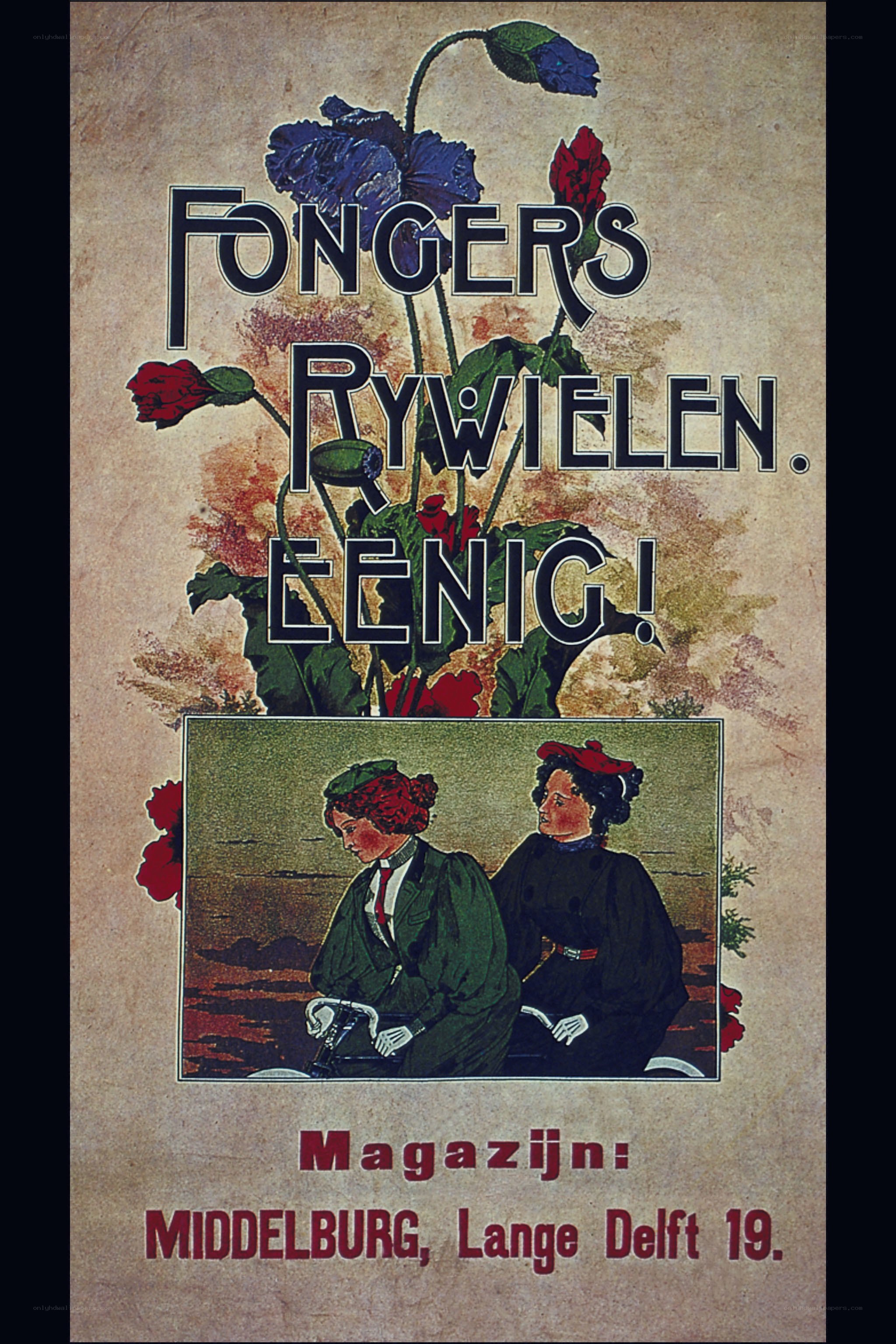 Fongers Rywielens EENIG! poster