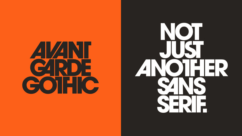 Font Design Advertisement