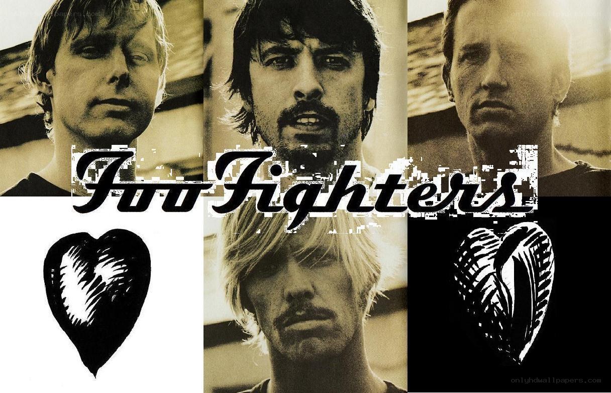 Foo Fighters band collage