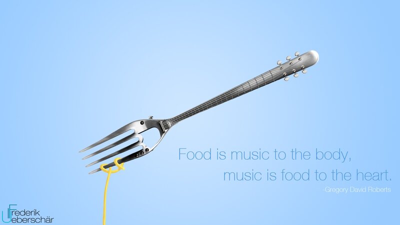 food and music metaphor
