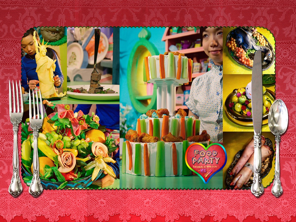 Food Art Collage