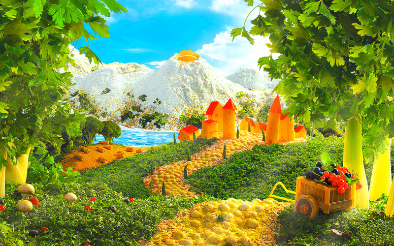 Food Art Landscape