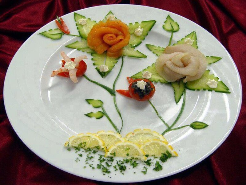 Food Art on a Plate
