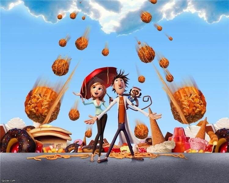 Food chaos in the sky