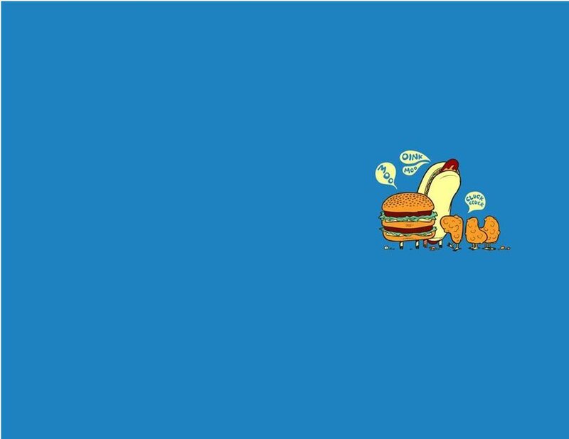 food characters cartoon