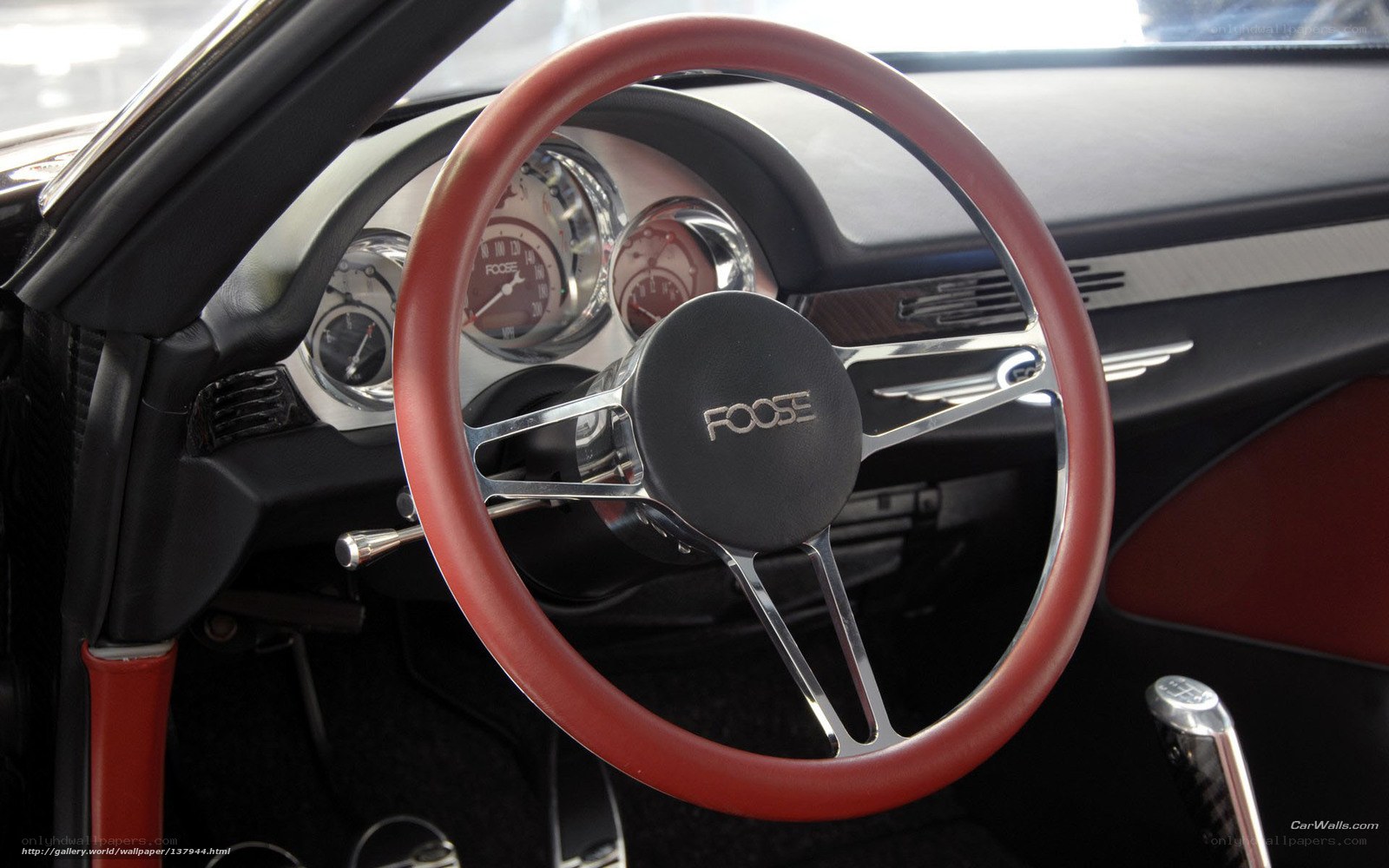 Foos steering wheel interior