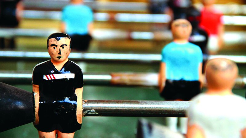 Foosball Player Figure — Black