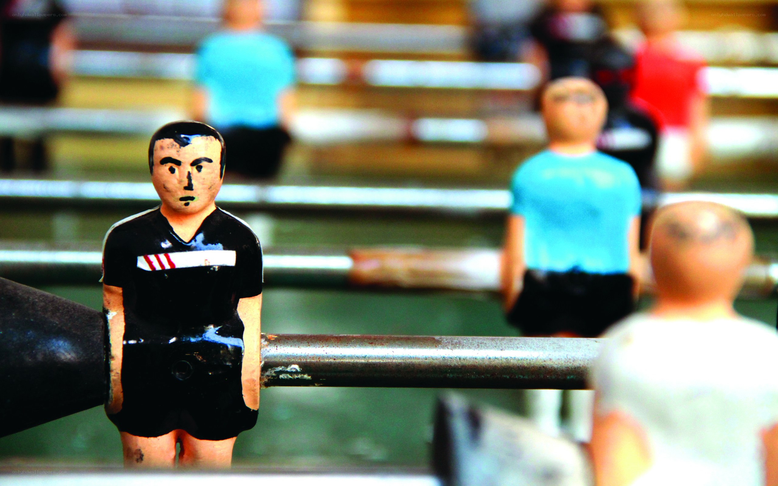 Foosball player figurine