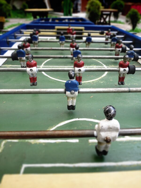 Foosball Table — Green
