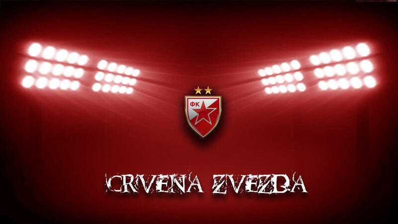 Football Club Crest — Red, Dramatic