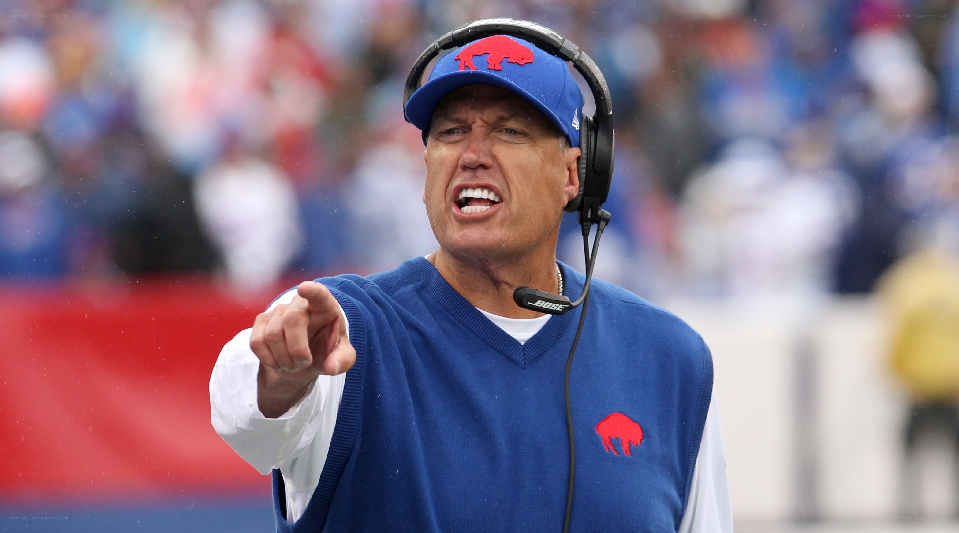 football coach on field