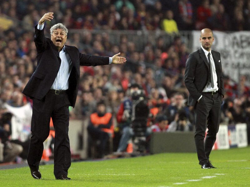 Football coaches on the sideline